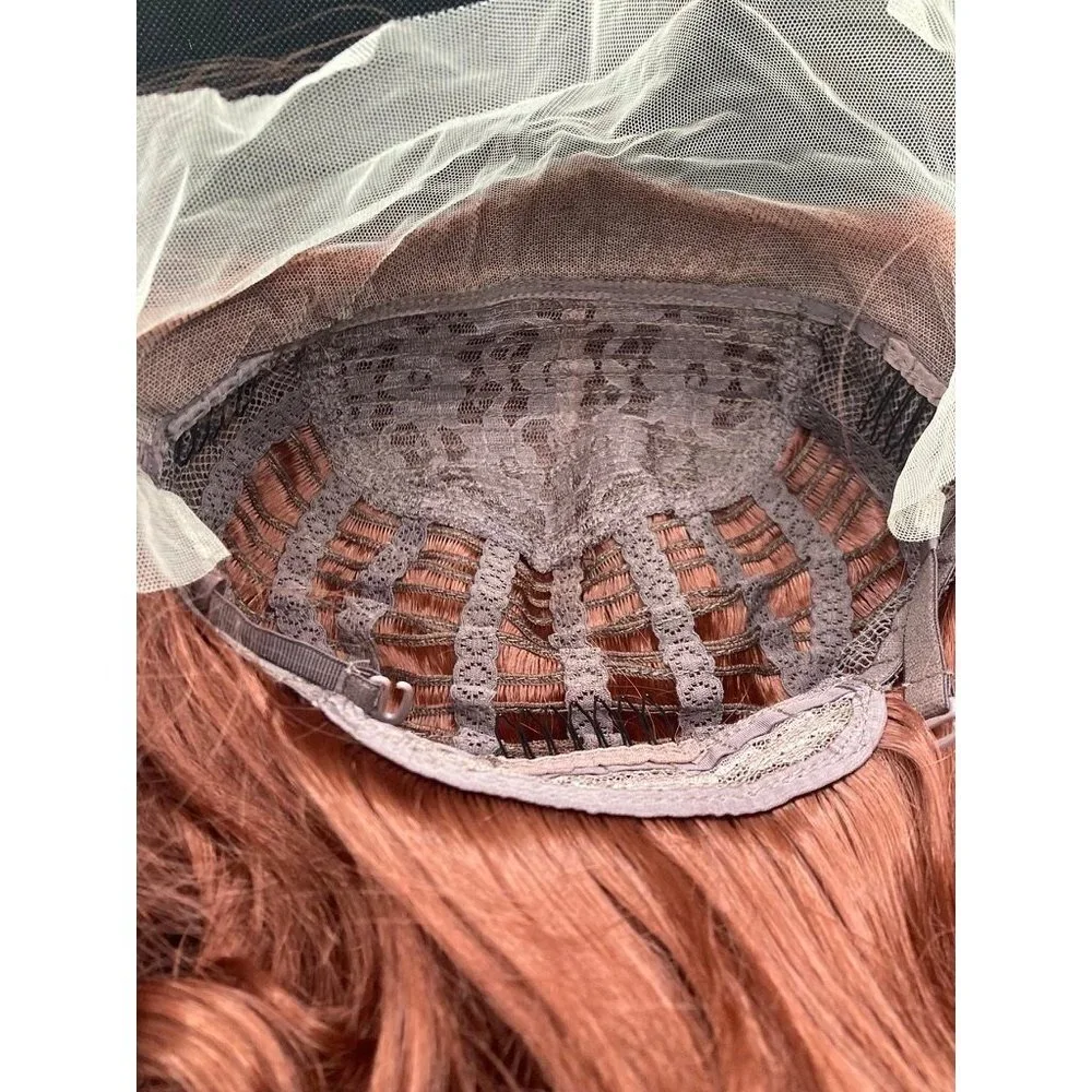 Short Bob Ginger Lace Front Wig